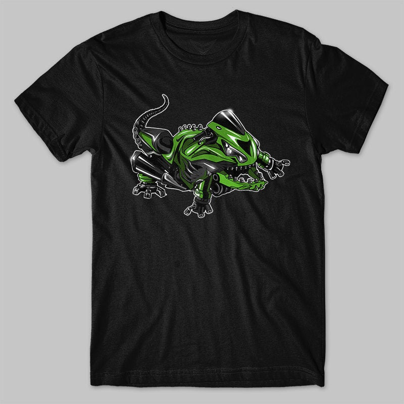 Kawasaki ZX14R Inspired T-Shirt - Motorcycle Tee Shirt for Riders