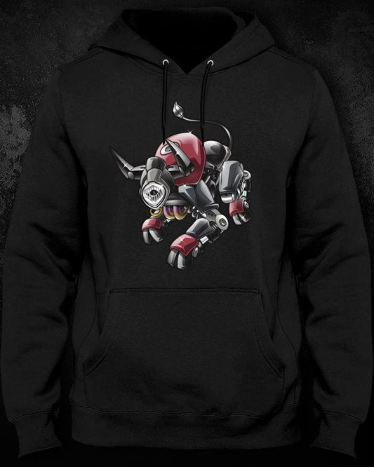 Kawasaki Vulcan Inspired Hoodie - Motorcycle Sweatshirt for Riders