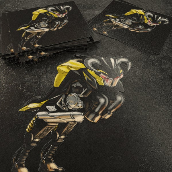 Kawasaki Z 650 Inspired Stickers - Set of 3 Motorcycle Decals for Riders