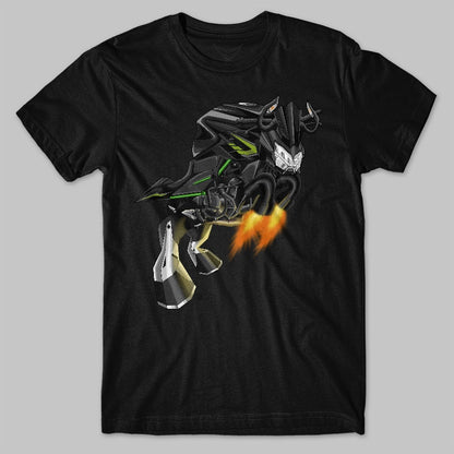 Kawasaki Z 400 Inspired T-Shirt - Motorcycle Tee Shirt for Riders
