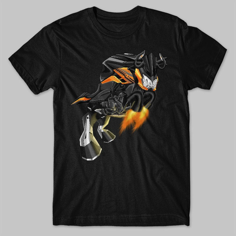 Kawasaki Z 400 Inspired T-Shirt - Motorcycle Tee Shirt for Riders