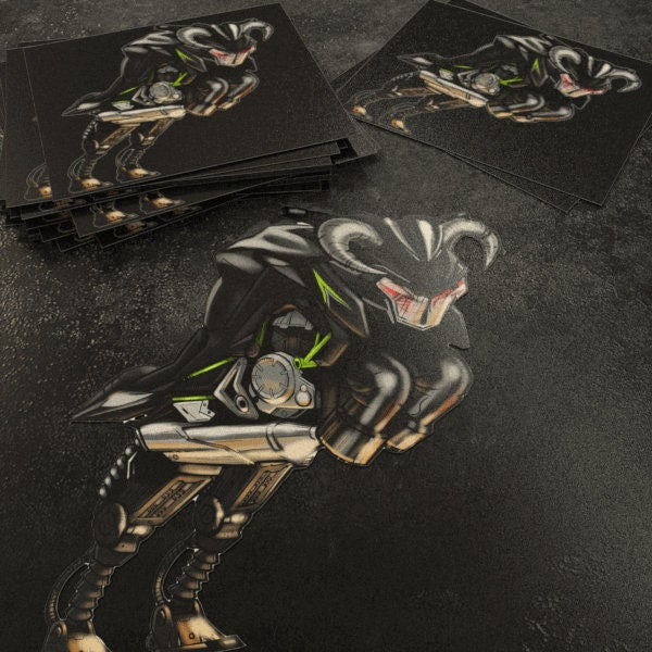 Kawasaki Z 650 Inspired Stickers - Set of 3 Motorcycle Decals for Riders