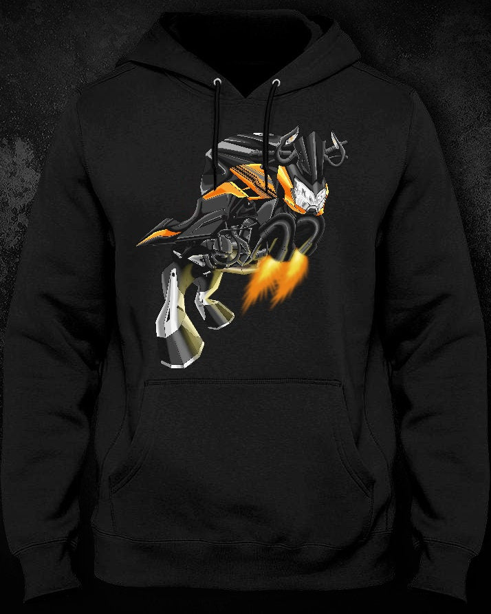 Kawasaki Z 400 Inspired Hoodie - Motorcycle Sweatshirt for Riders