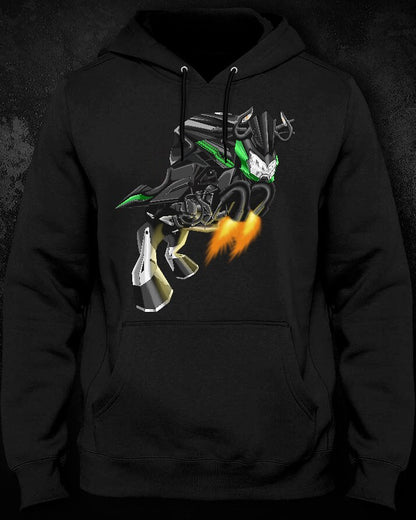 Kawasaki Z 400 Inspired Hoodie - Motorcycle Sweatshirt for Riders