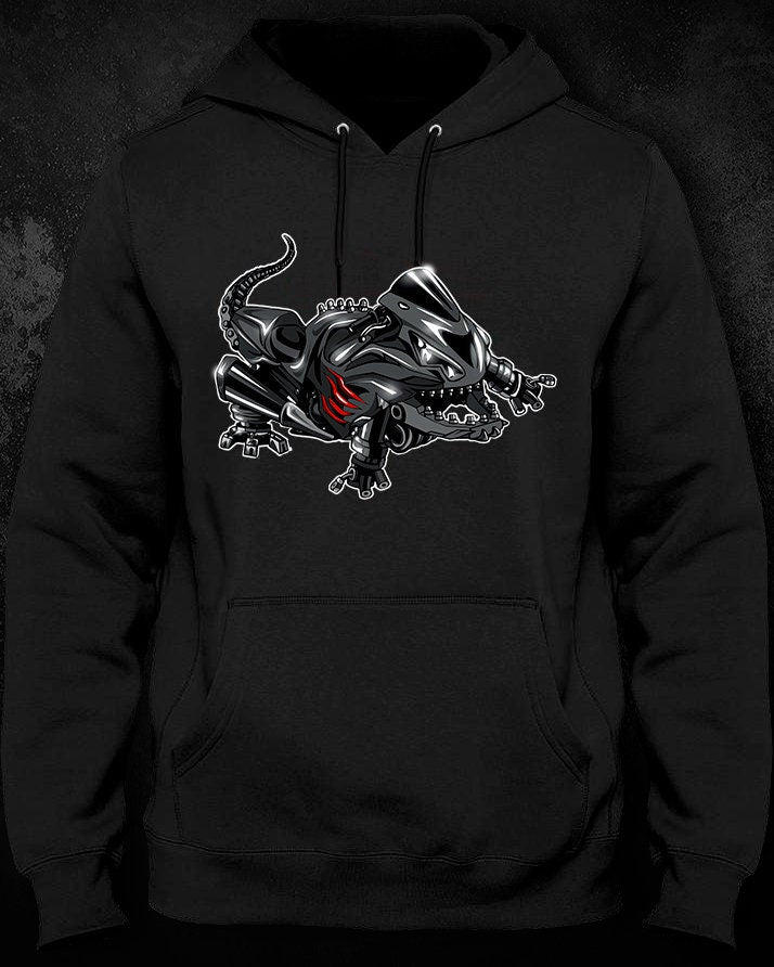 Kawasaki ZX14R Inspired Hoodie - Motorcycle Sweatshirt for Riders