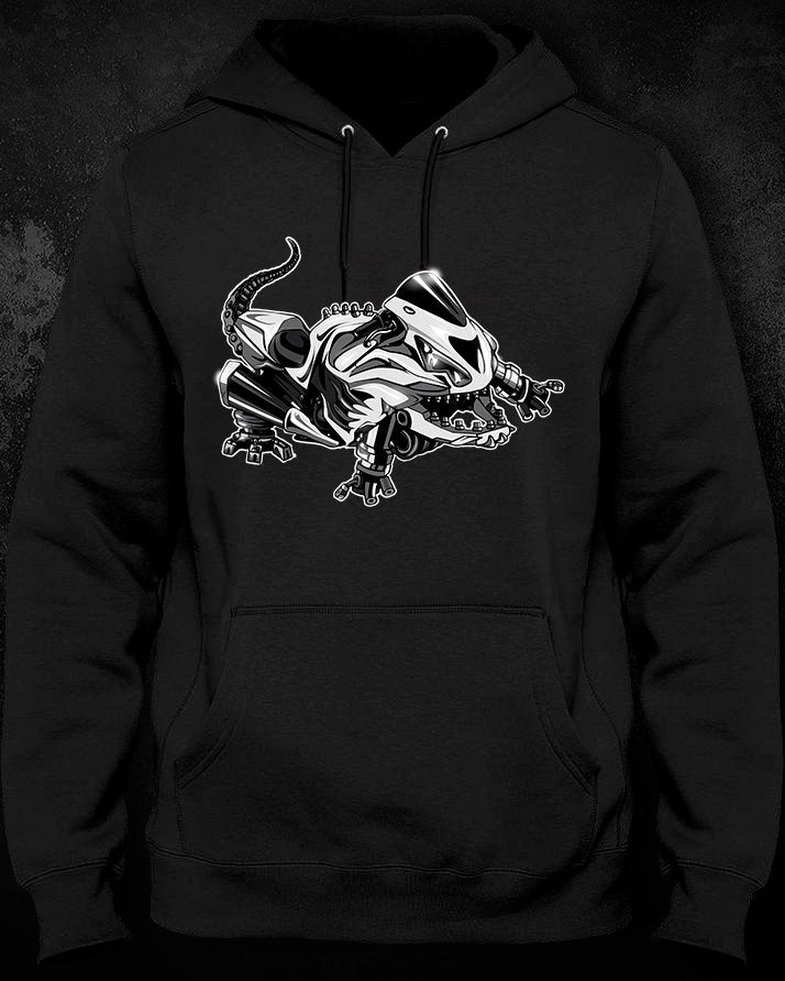 Kawasaki ZX14R Inspired Hoodie - Motorcycle Sweatshirt for Riders