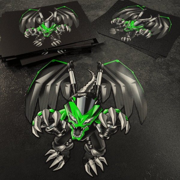 Kawasaki Ninja 650 Inspired Stickers - Set of 3 Motorcycle Decals for Riders