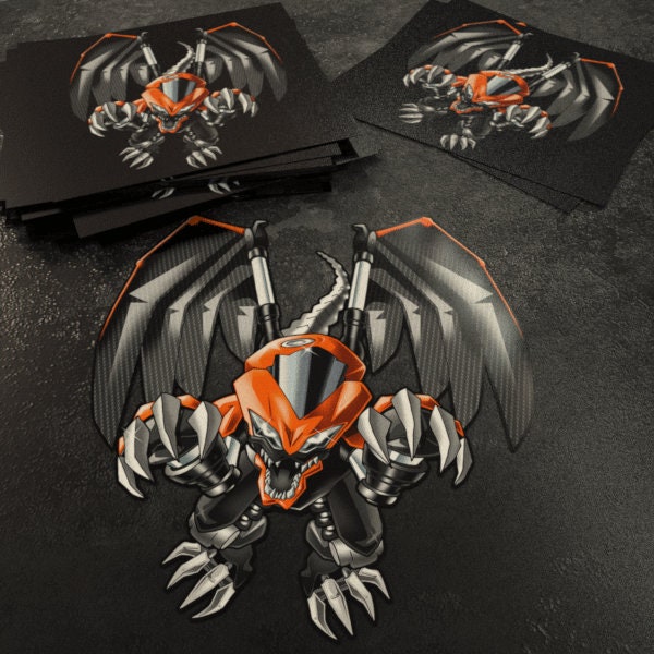 Kawasaki Ninja 650 Inspired Stickers - Set of 3 Motorcycle Decals for Riders