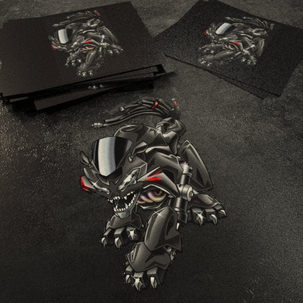 Kawasaki ZX-6R 2019-21 Inspired Stickers - Set of 3 Motorcycle Decals for Riders