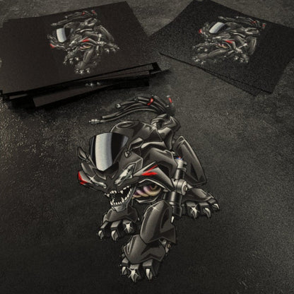 Kawasaki ZX-6R 2019-21 Inspired Stickers - Set of 3 Motorcycle Decals for Riders