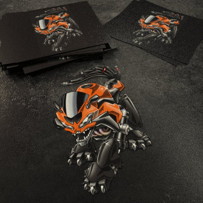 Kawasaki ZX-6R 2019-21 Inspired Stickers - Set of 3 Motorcycle Decals for Riders