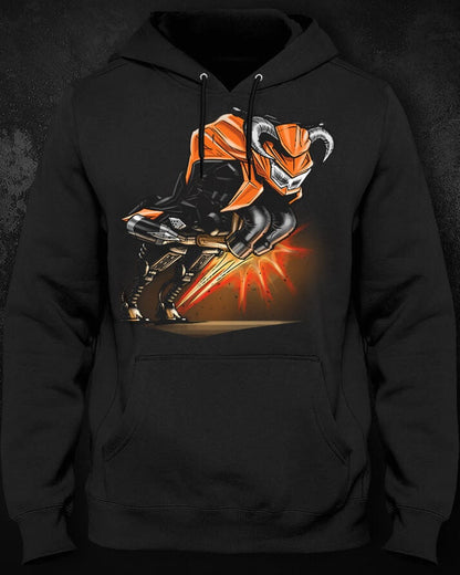 Kawasaki Z 750 Inspired Hoodie - Motorcycle Sweatshirt for Riders