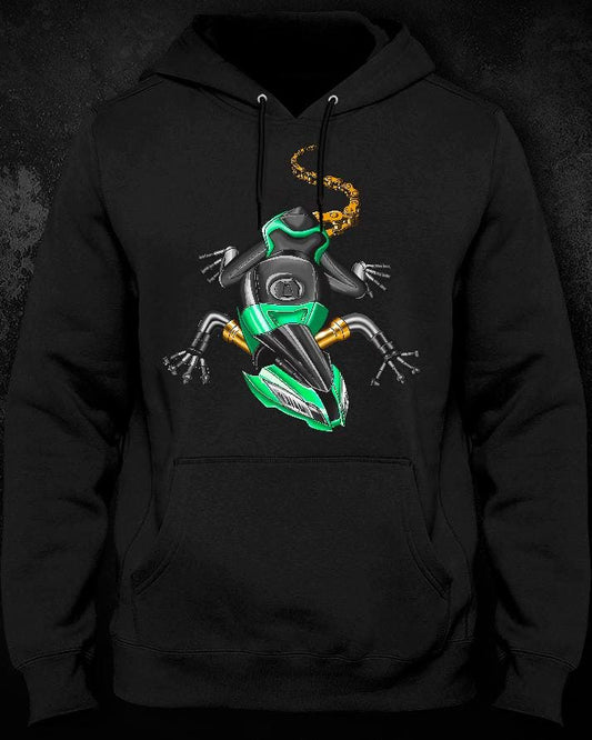 Kawasaki Ninja ZX-10R 2021-24 Inspired Hoodie - Motorcycle Sweatshirt for Riders