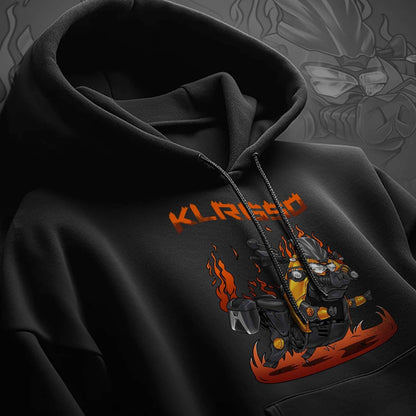 Kawasaki KLR650 2022-24 Inspired Hoodie - Motorcycle Sweatshirt for Riders