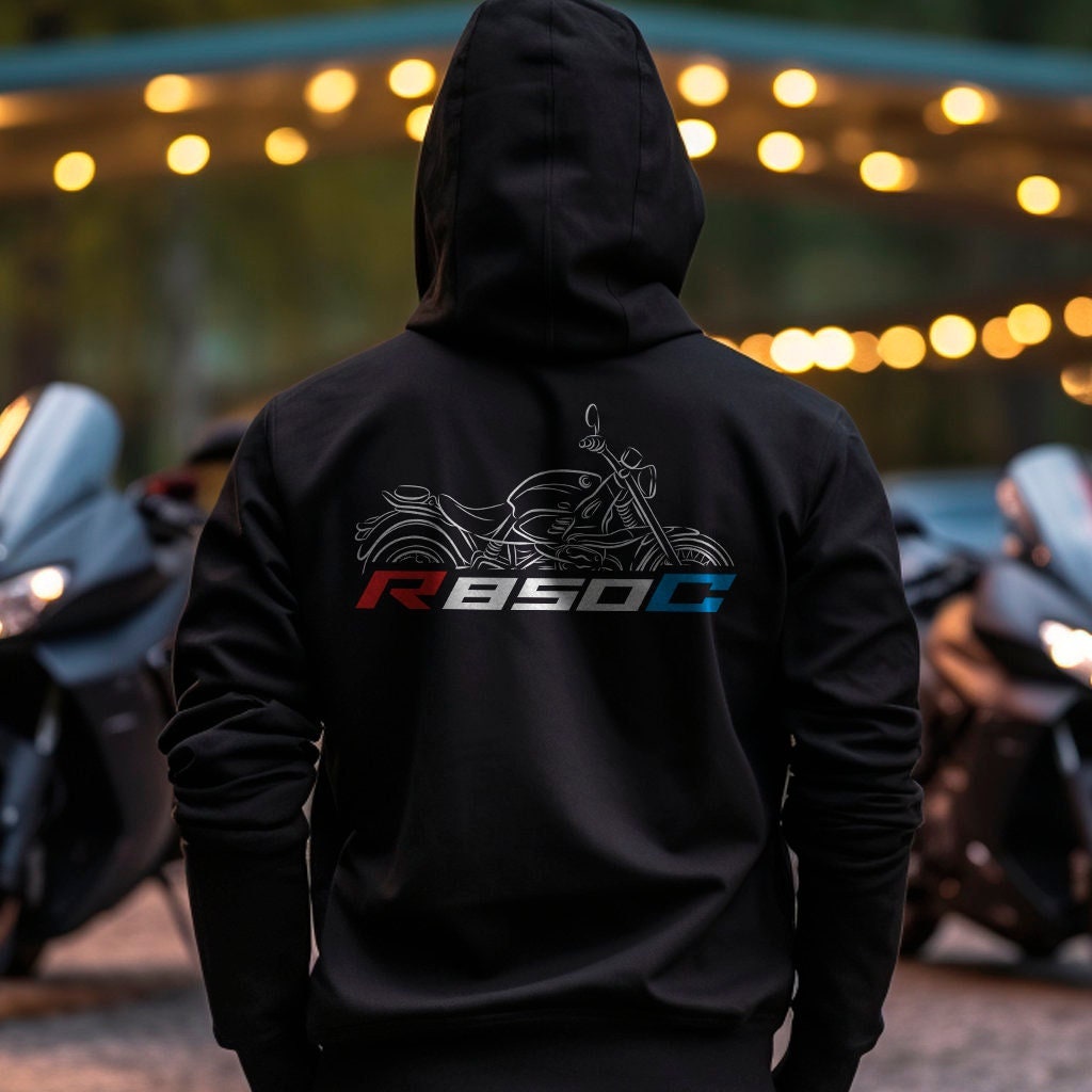 BMW R850 Hoodie - Motorcycle Sweatshirt for Motorrad Riders