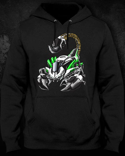 Kawasaki Z 900 2020-23 Inspired Hoodie - Motorcycle Sweatshirt for Riders