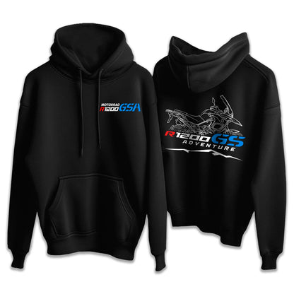 BMW R1200GSA Hoodie - Motorcycle Sweatshirt for Motorrad Riders