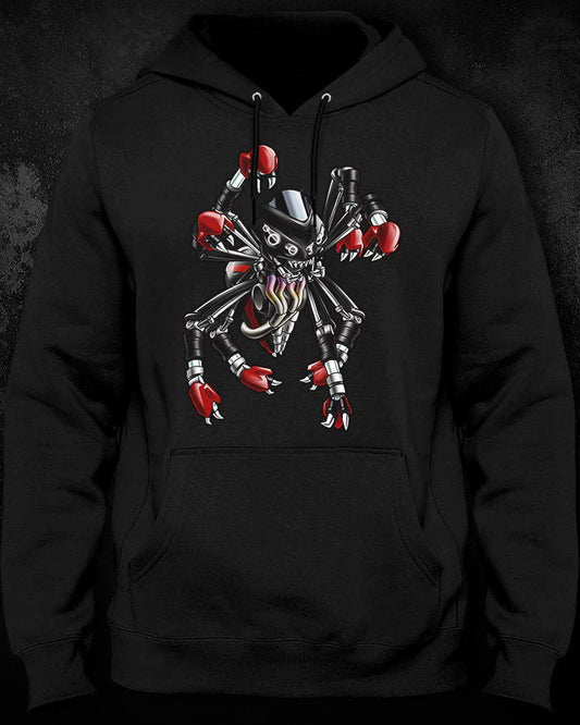 Kawasaki ZX14R Inspired Hoodie - Motorcycle Sweatshirt for Riders