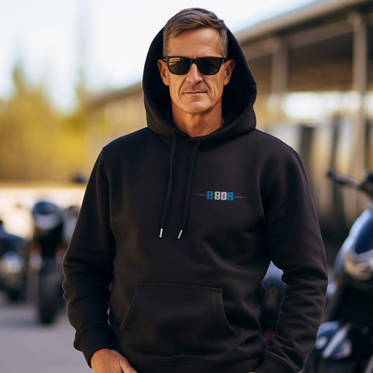 BMW R80R Hoodie - Motorcycle Sweatshirt for Motorrad Riders