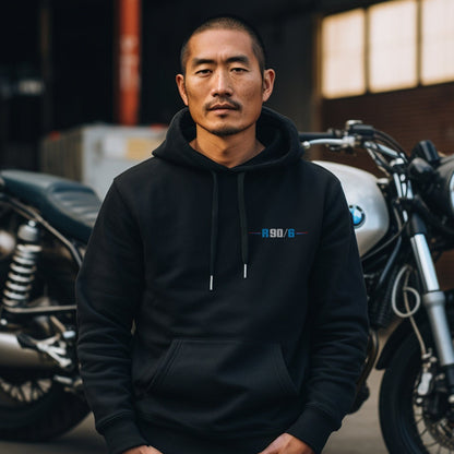 BMW R90/6 Hoodie - Motorcycle Sweatshirt for Motorrad Riders