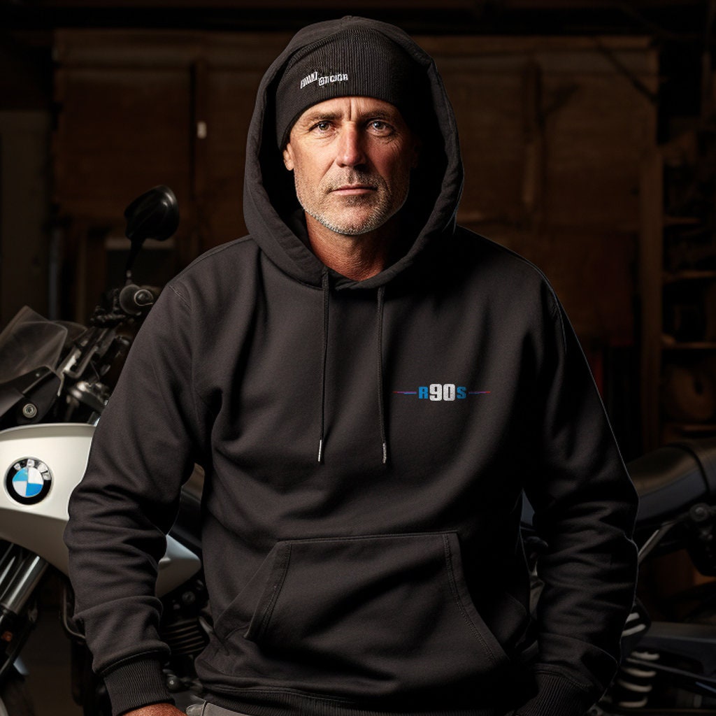 BMW R90S Hoodie - Motorcycle Sweatshirt for Motorrad Riders