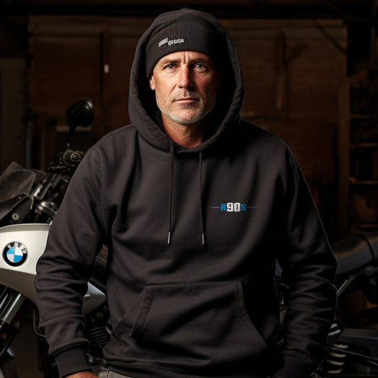 BMW R90S Hoodie - Motorcycle Sweatshirt for Motorrad Riders