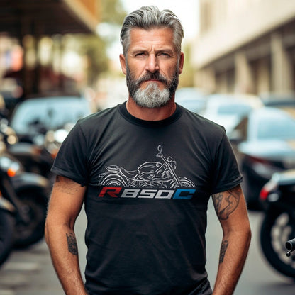 BMW R850 T-Shirts - Motorcycle Tee Shirt for Motorrad Riders