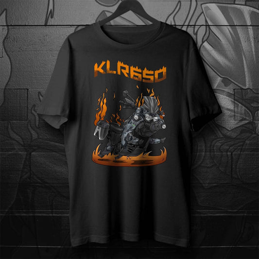 Kawasaki KLR650 2022-24 Inspired T-Shirt - Motorcycle Tee Shirt for Riders