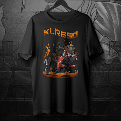 Kawasaki KLR650 2022-24 Inspired T-Shirt - Motorcycle Tee Shirt for Riders