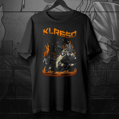 Kawasaki KLR650 2022-24 Inspired T-Shirt - Motorcycle Tee Shirt for Riders