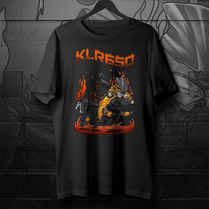 Kawasaki KLR650 2022-24 Inspired T-Shirt - Motorcycle Tee Shirt for Riders
