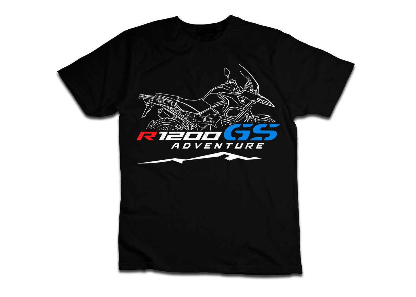 BMW R1200GSA T-Shirt - Motorcycle Tee Shirt for Motorrad Riders