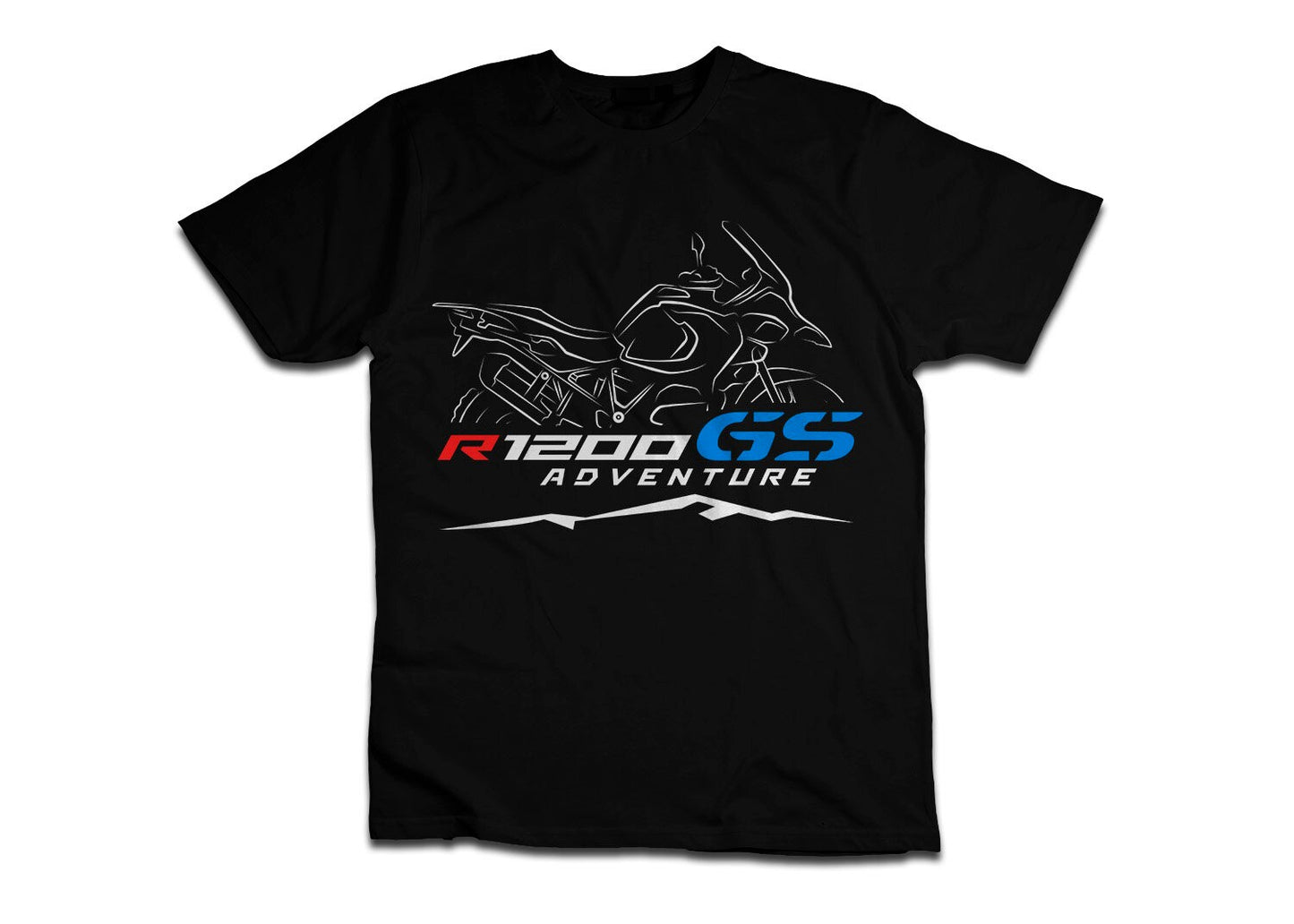 BMW R1200GSA T-Shirt - Motorcycle Tee Shirt for Motorrad Riders