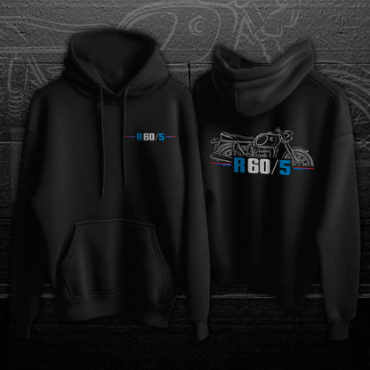 BMW R60/5 Hoodie - Motorcycle Sweatshirt for Motorrad Riders