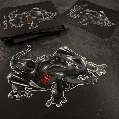 Kawasaki ZX14R Inspired Stickers - Set of 3 Motorcycle Decals for Riders