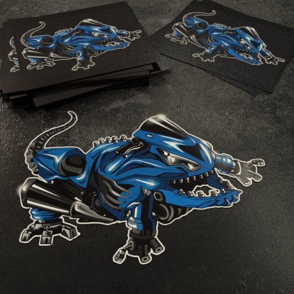 Kawasaki ZX14R Inspired Stickers - Set of 3 Motorcycle Decals for Riders