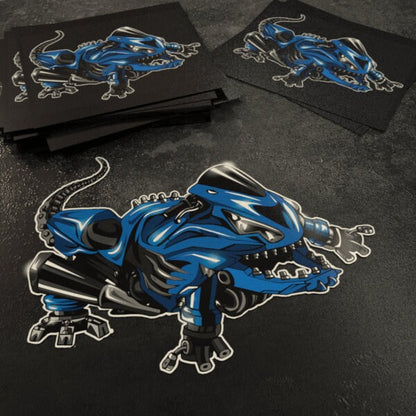 Kawasaki ZX14R Inspired Stickers - Set of 3 Motorcycle Decals for Riders