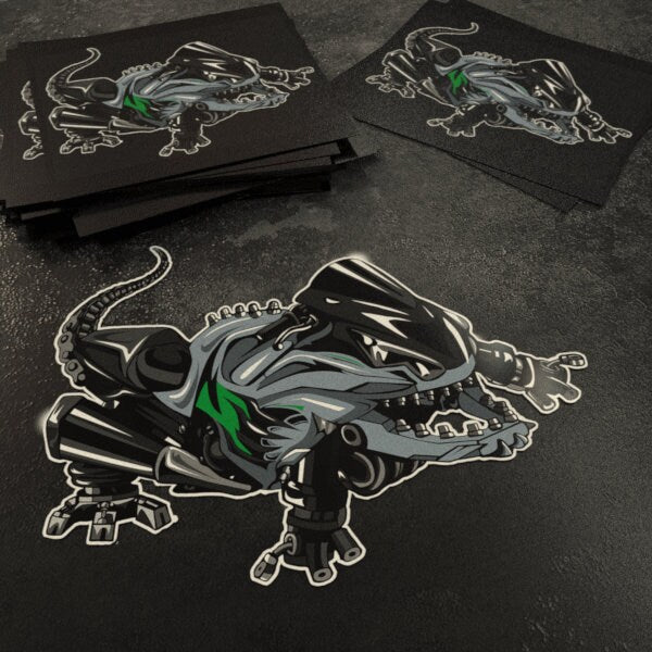Kawasaki ZX14R Inspired Stickers - Set of 3 Motorcycle Decals for Riders