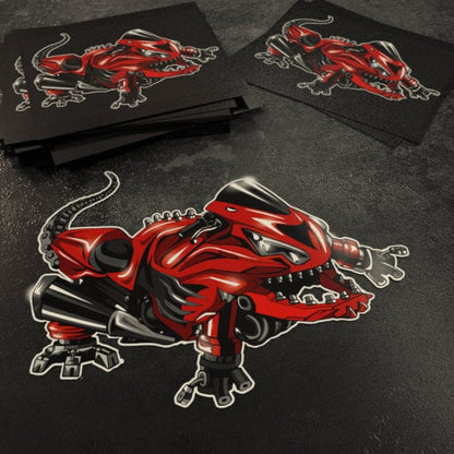 Kawasaki ZX14R Inspired Stickers - Set of 3 Motorcycle Decals for Riders
