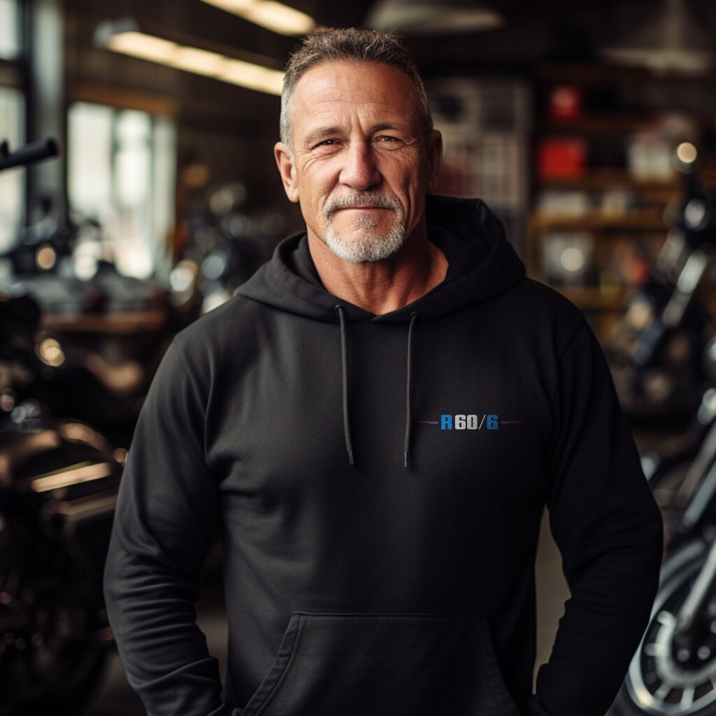 BMW R60/6 Hoodie - Motorcycle Sweatshirt for Motorrad Riders
