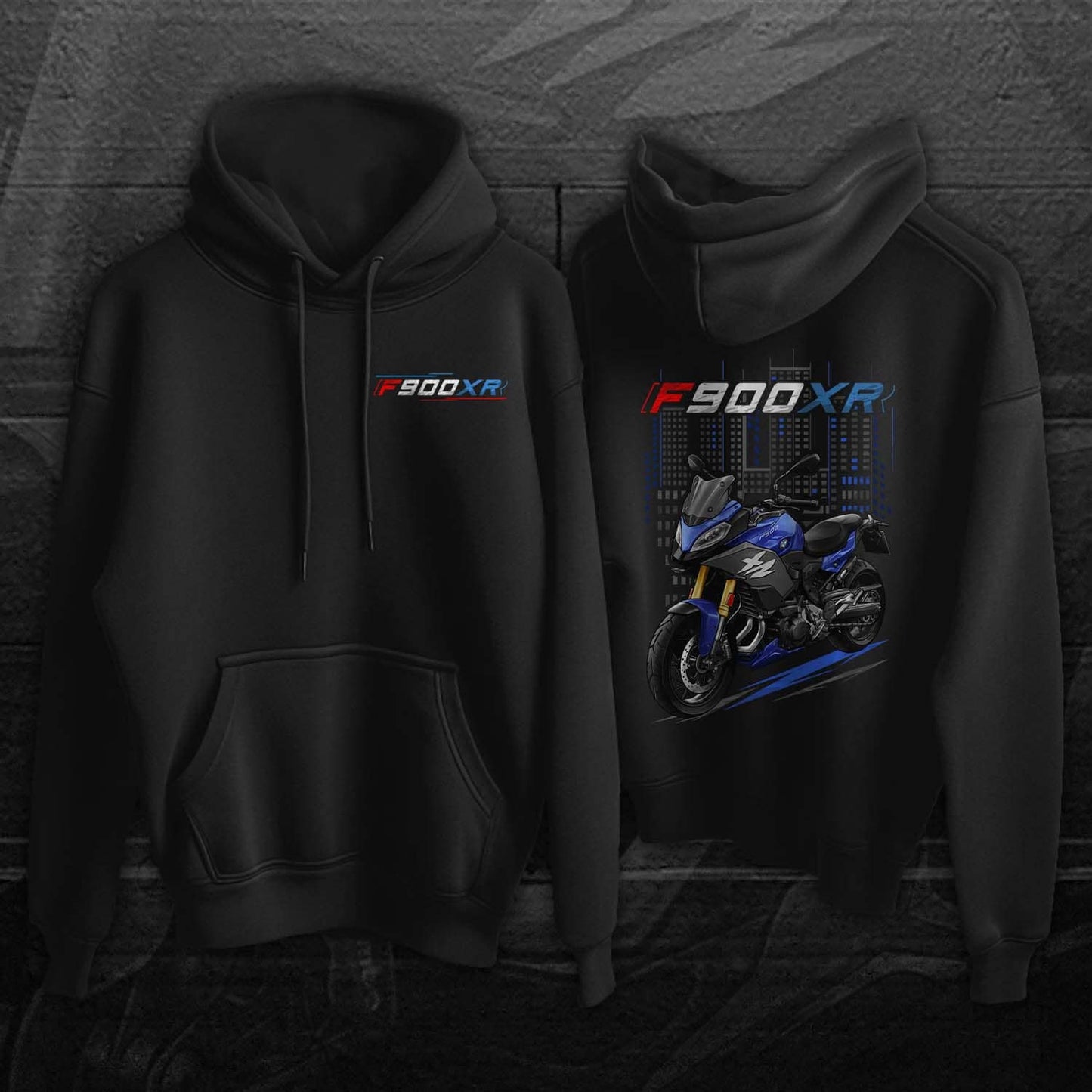 BMW F900XR Hoodie - Motorcycle Sweatshirt for Motorrad Riders