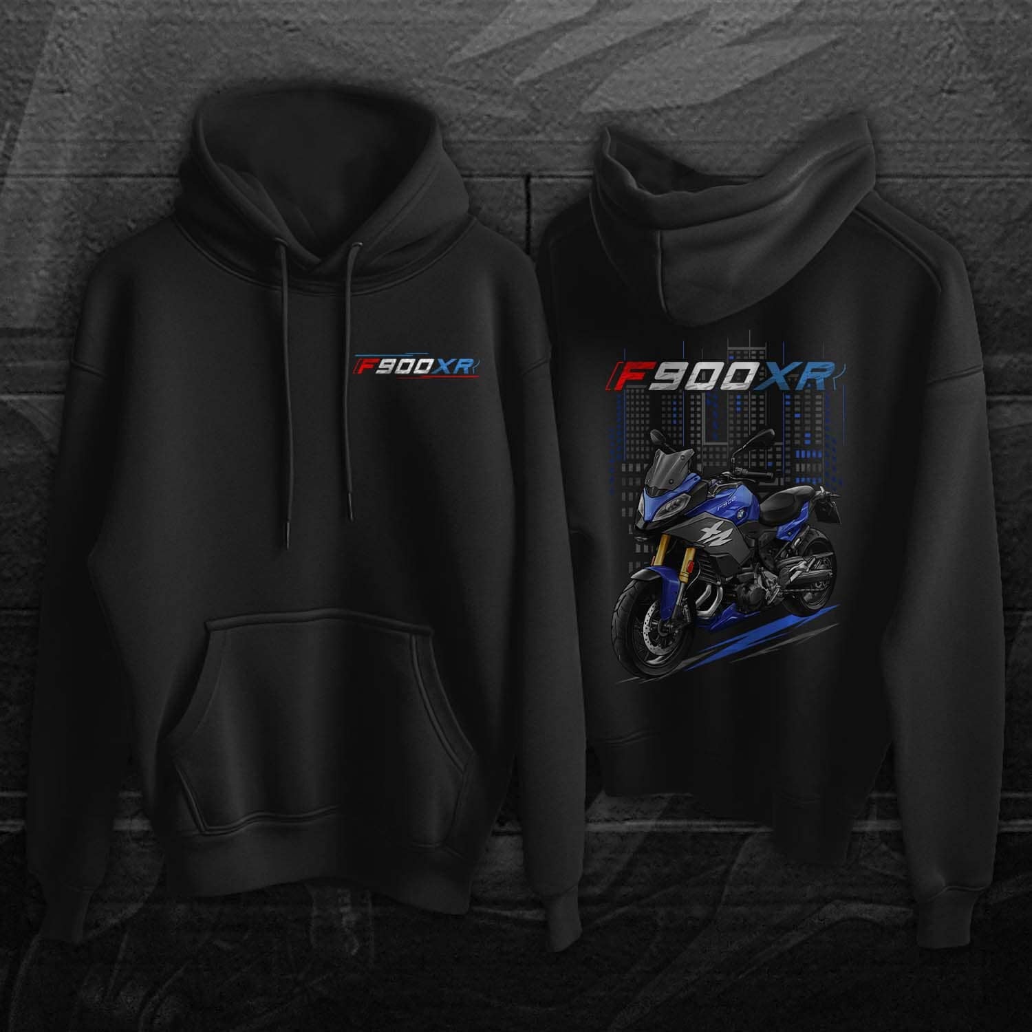 BMW F900XR Hoodie - Motorcycle Sweatshirt for Motorrad Riders