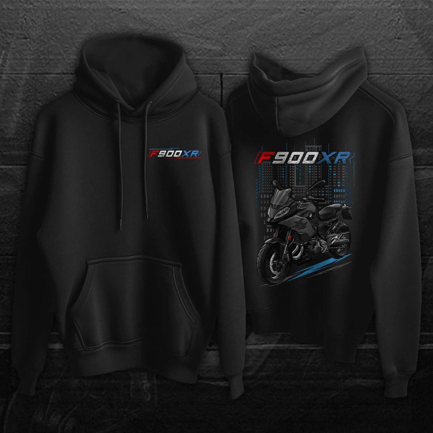 BMW F900XR Hoodie - Motorcycle Sweatshirt for Motorrad Riders