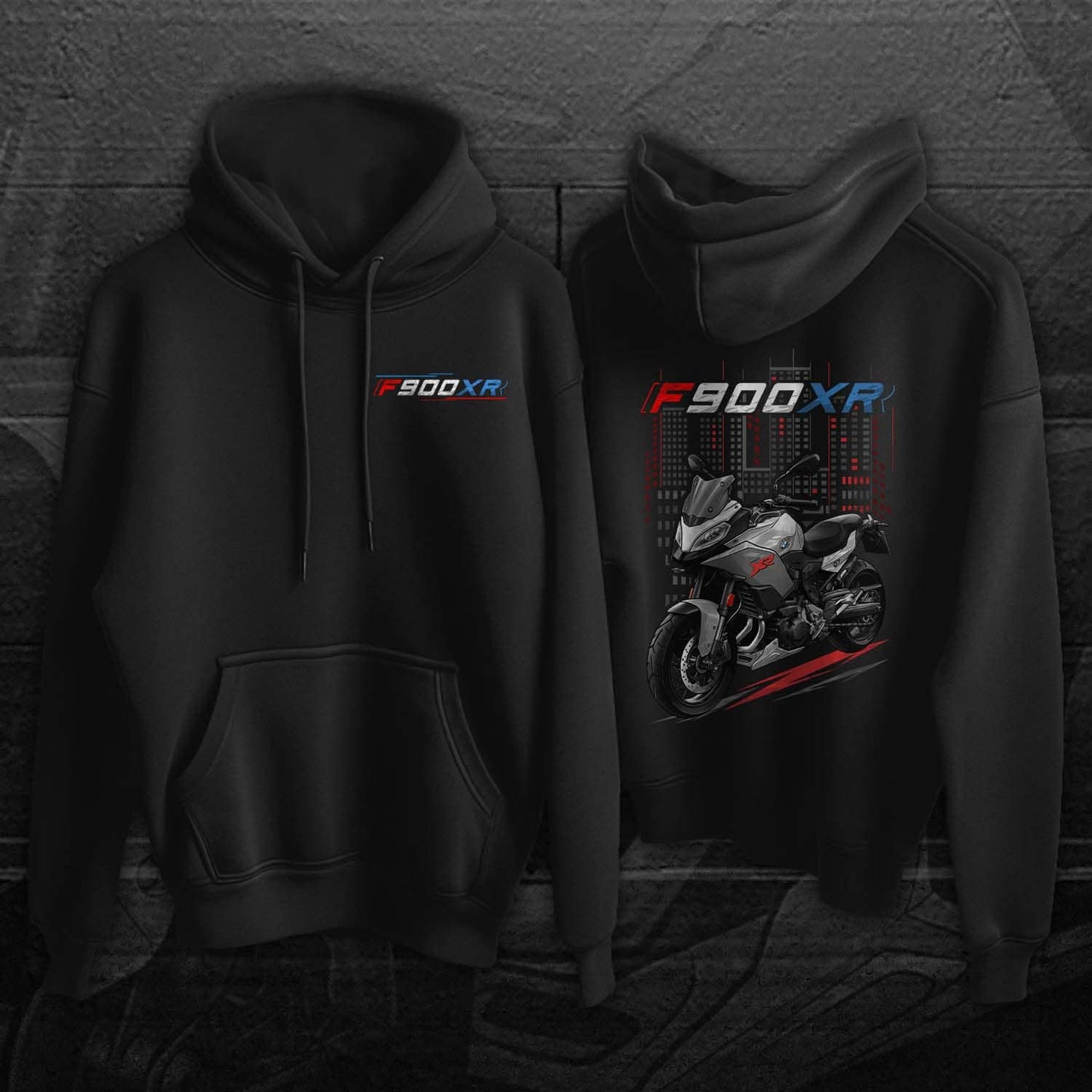 BMW F900XR Hoodie - Motorcycle Sweatshirt for Motorrad Riders