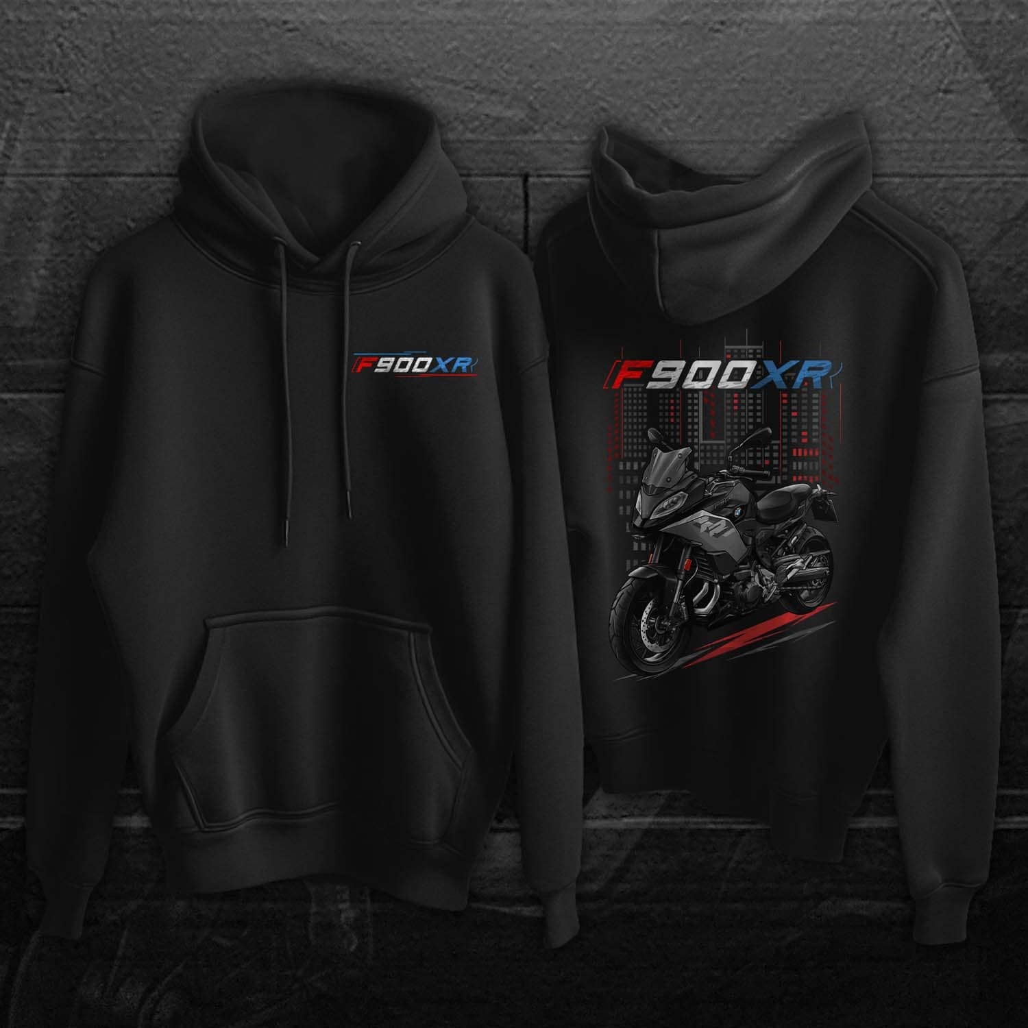 BMW F900XR Hoodie - Motorcycle Sweatshirt for Motorrad Riders