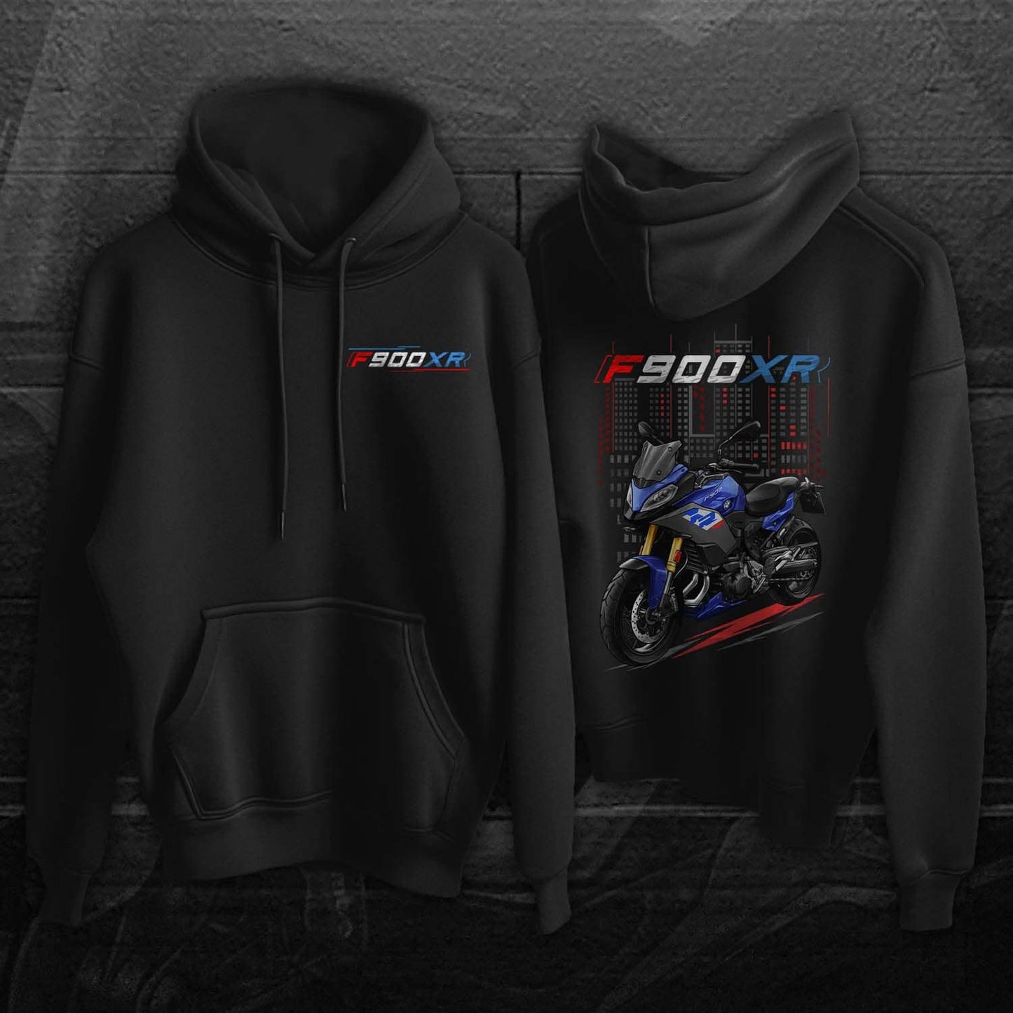 BMW F900XR Hoodie - Motorcycle Sweatshirt for Motorrad Riders
