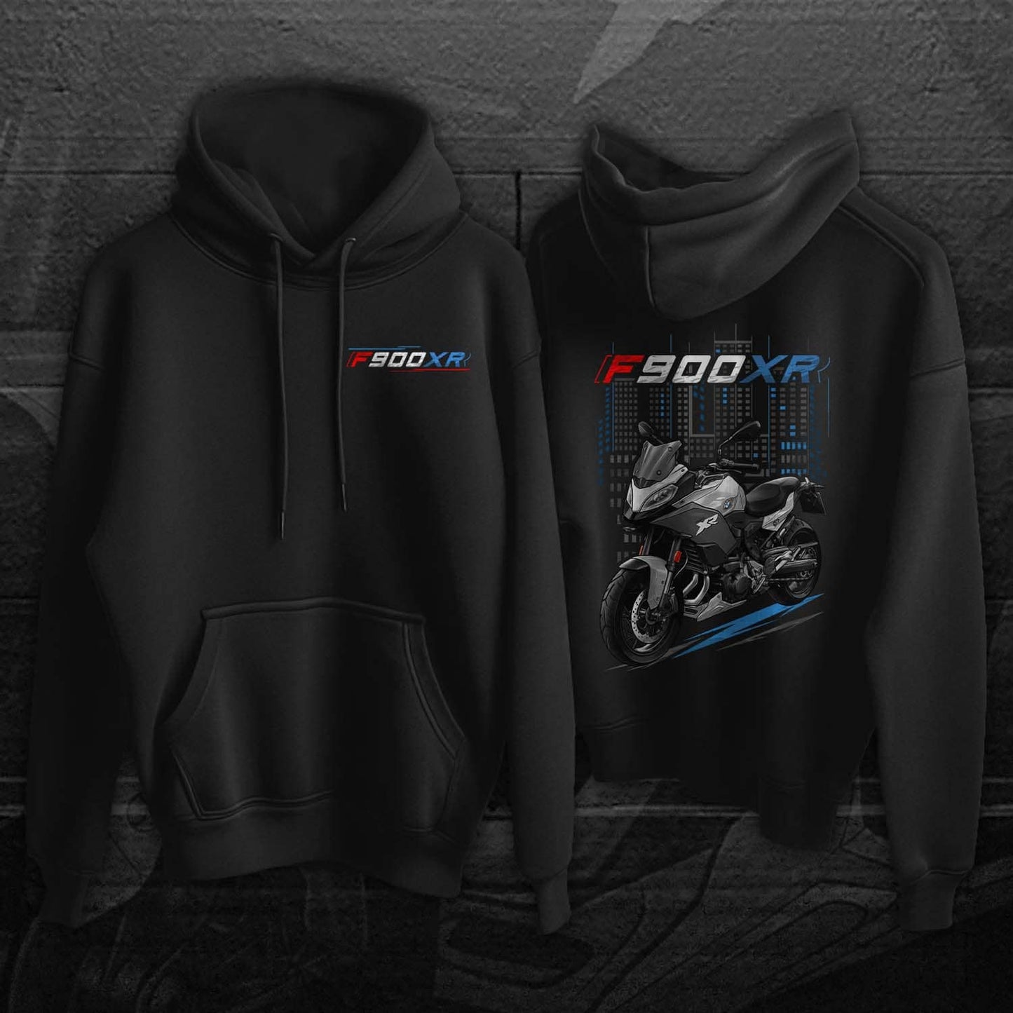 BMW F900XR Hoodie - Motorcycle Sweatshirt for Motorrad Riders