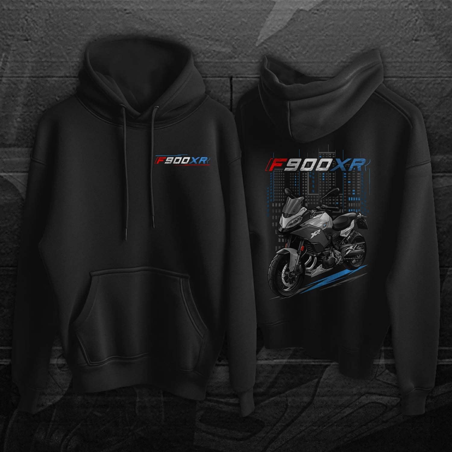 BMW F900XR Hoodie - Motorcycle Sweatshirt for Motorrad Riders