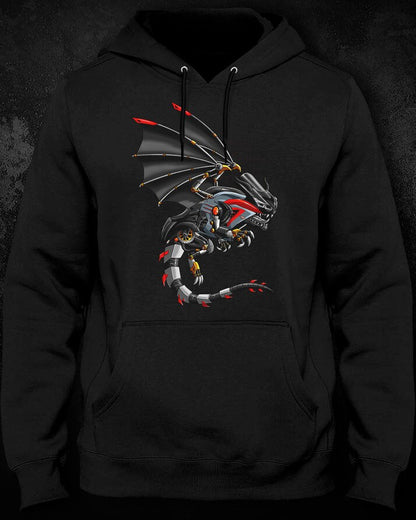 Kawasaki ZX14R Inspired Hoodie - Motorcycle Sweatshirt for Riders