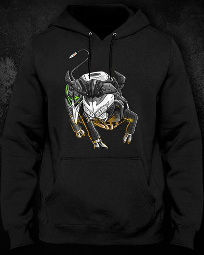 Kawasaki Z 900 Inspired Hoodie - Motorcycle Sweatshirt for Riders